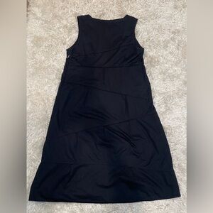 YOU BLU 100% Cotton Black Dress Made In Italy  Size 42  (US 6) Casual Travel￼